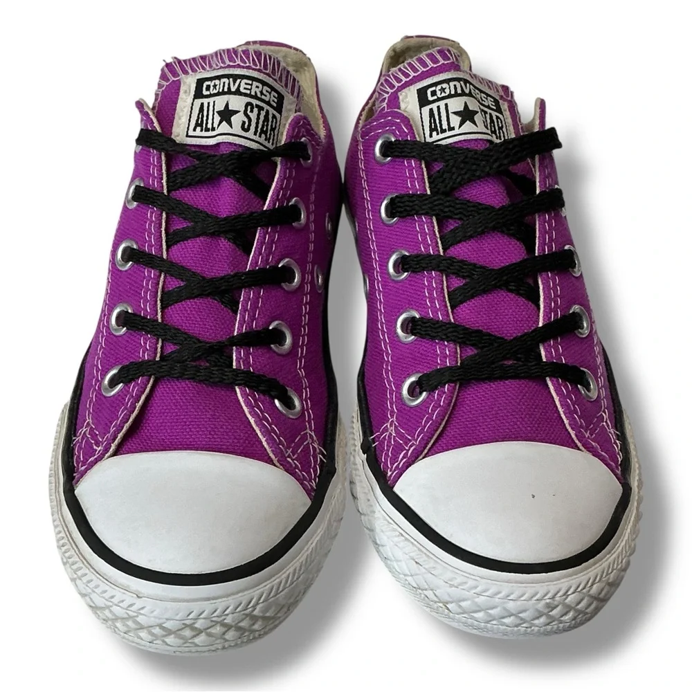 Converse Violet Canvas Sneakers US Youths Size 13